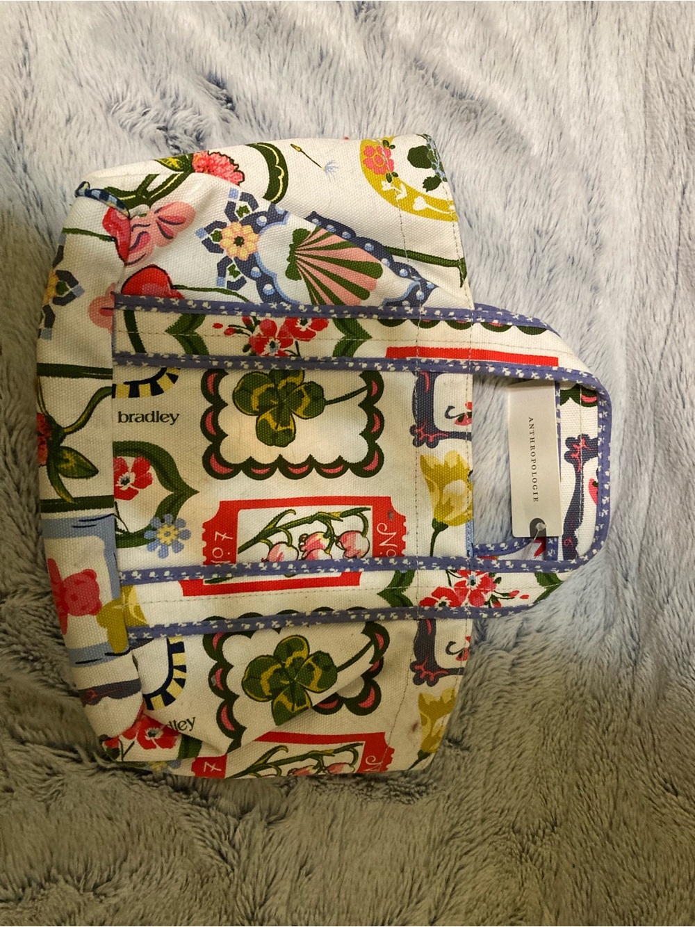 Vera Bradley x Anthropologie Floral Patchwork MINI Tote - Multicolor - Picture 2 of 4